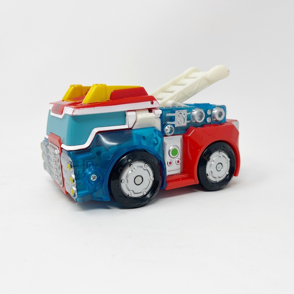 Transformers Playskool Heroes‎ Rescue Bots Heatwave Energize Fire Truck Ladder